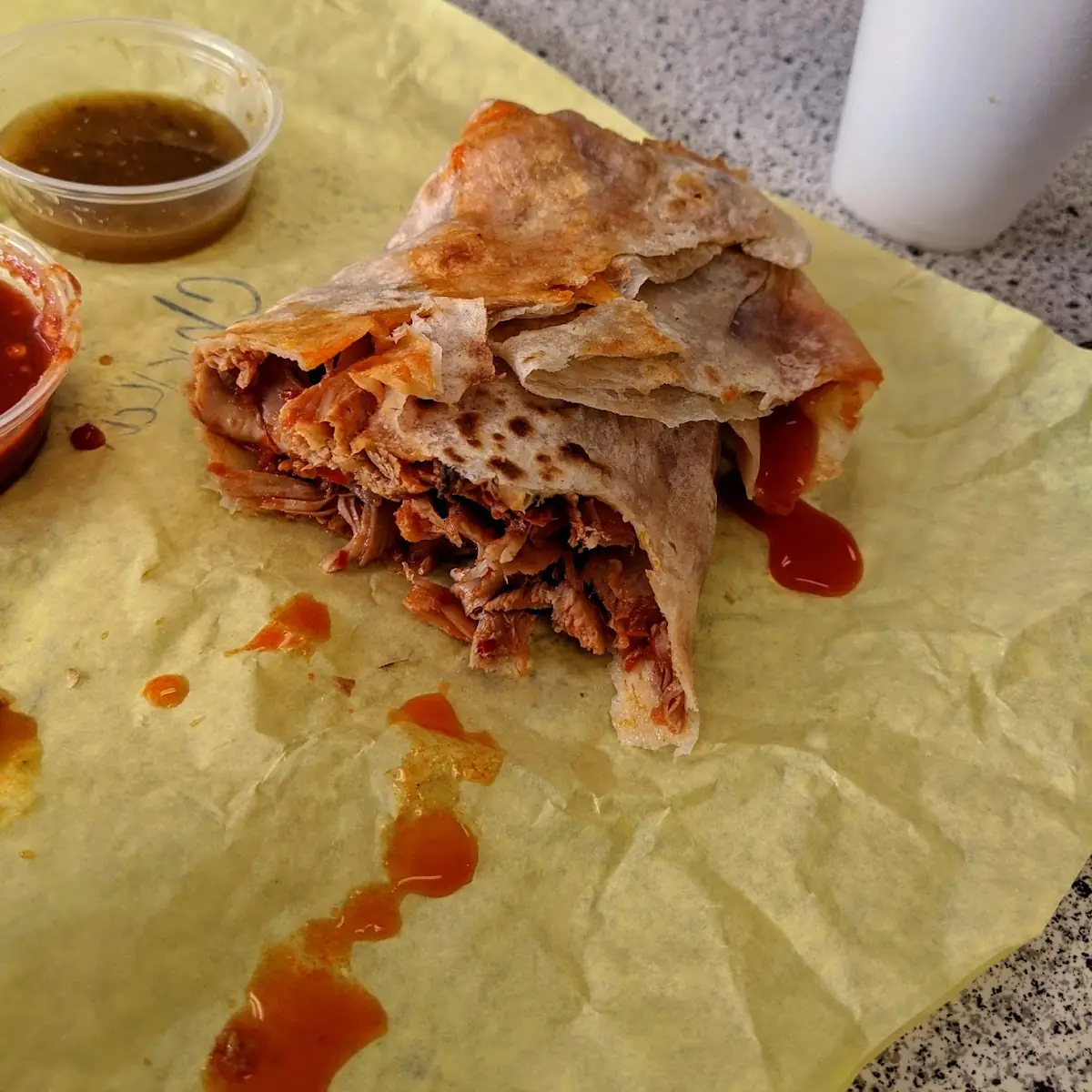 Burrito De Pollo Chicken Burrito