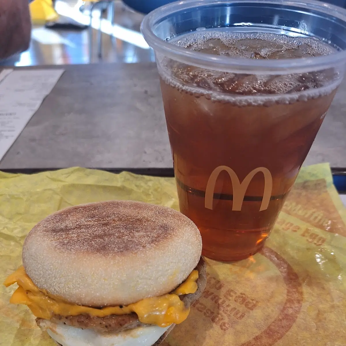 Sausage Egg & Cheese Muffin