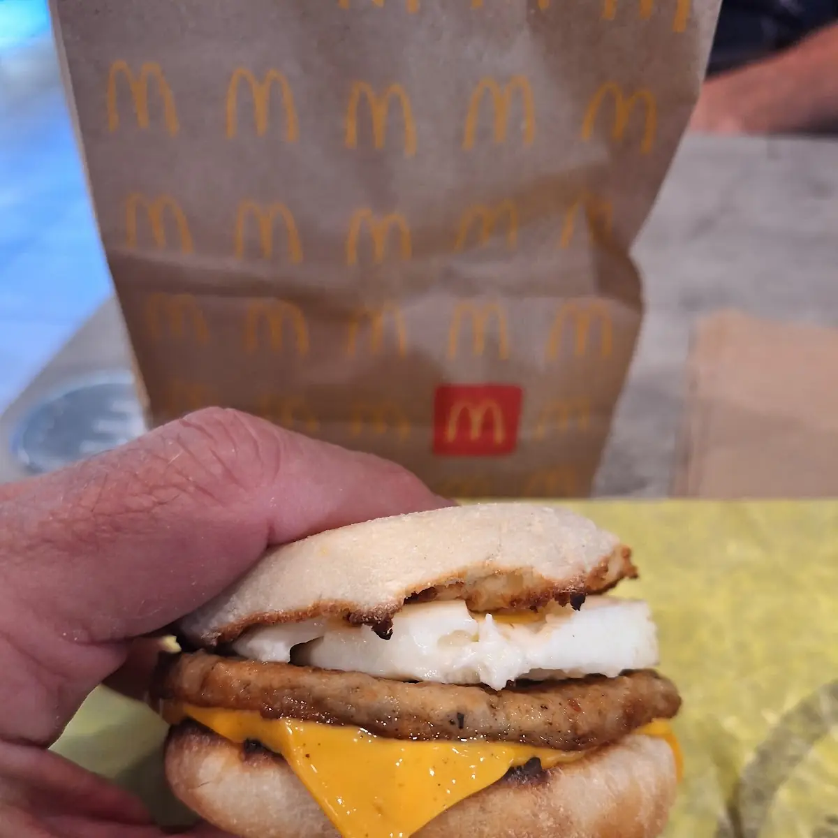 Sausage & Egg Mcmuffin