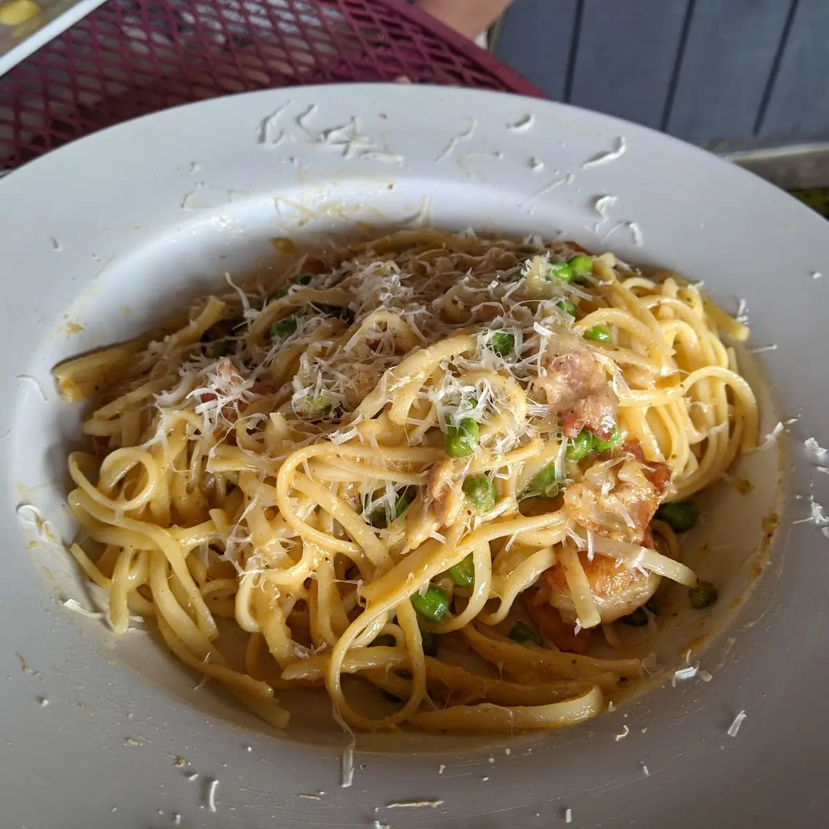 Seafood Carbonara