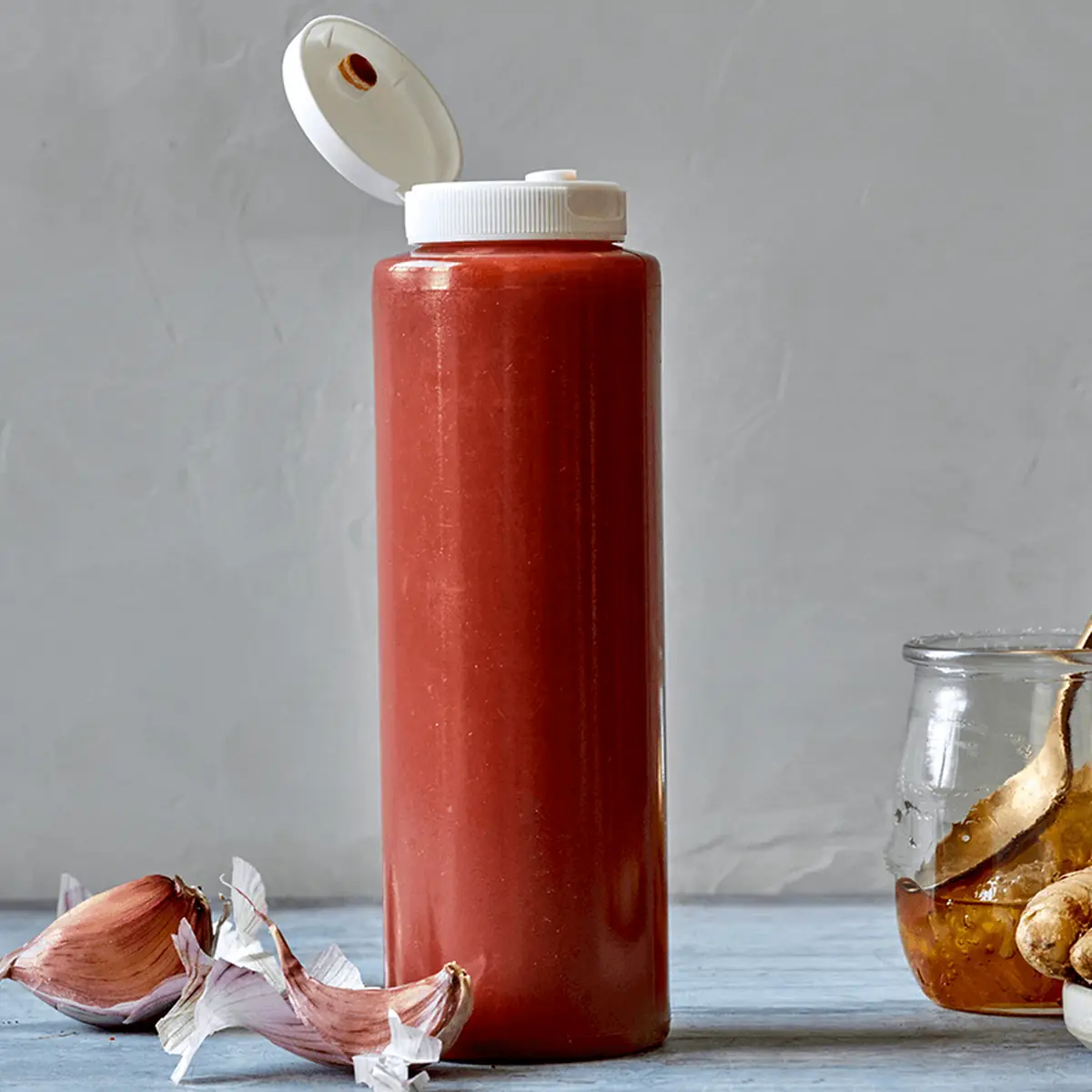 Spicy Garlic Sauce Bottle