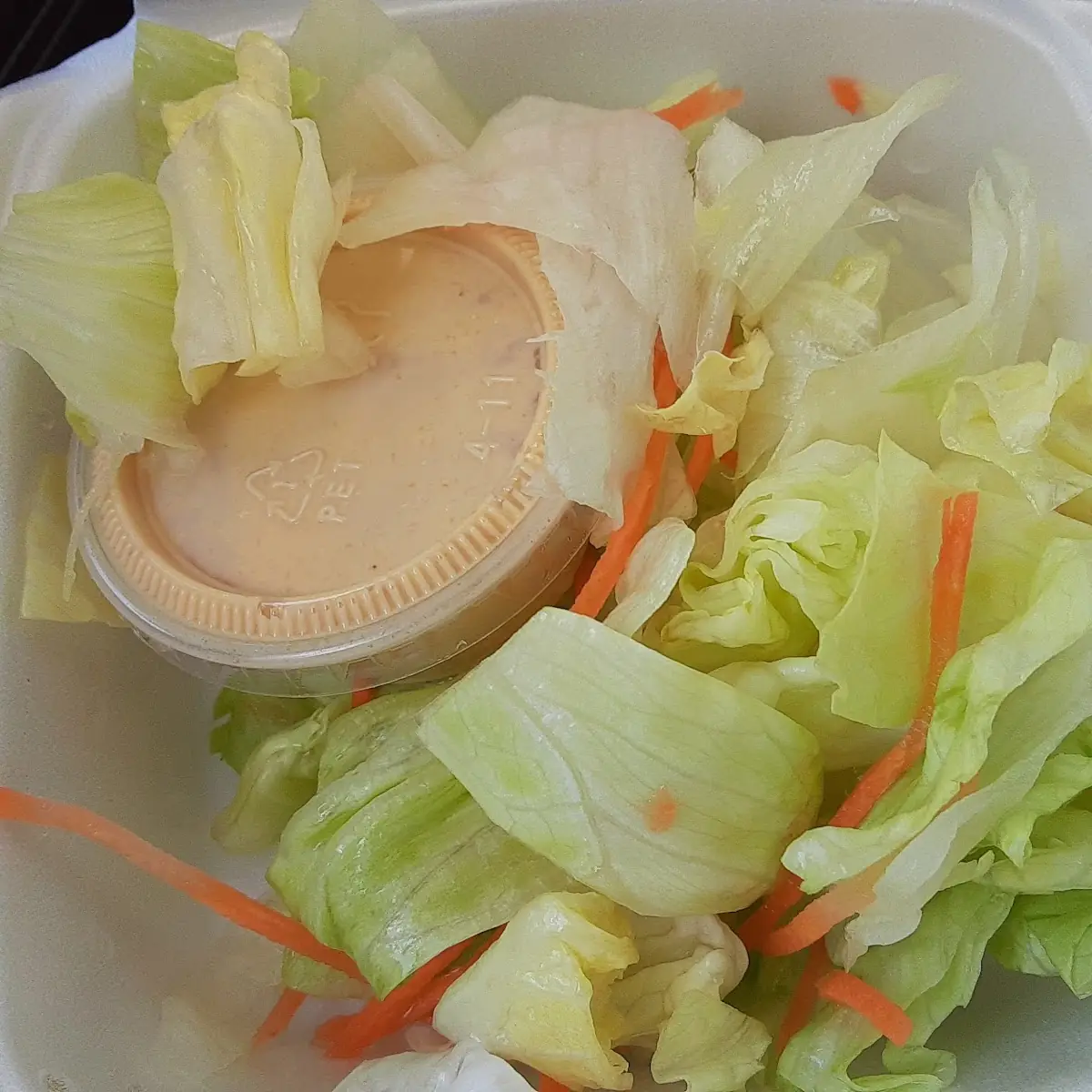 Salad with Ginger Dressing