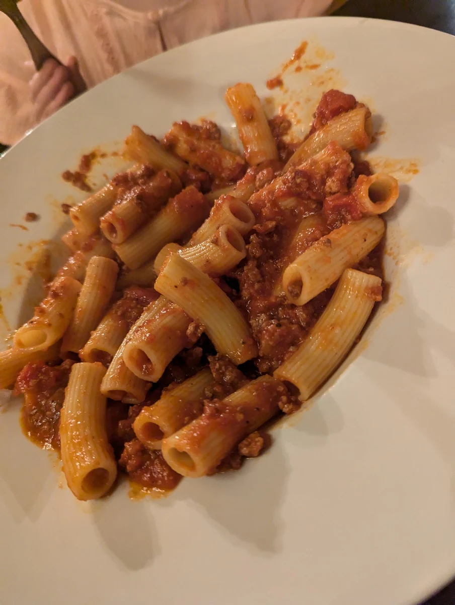 Rigatoni Bolognese