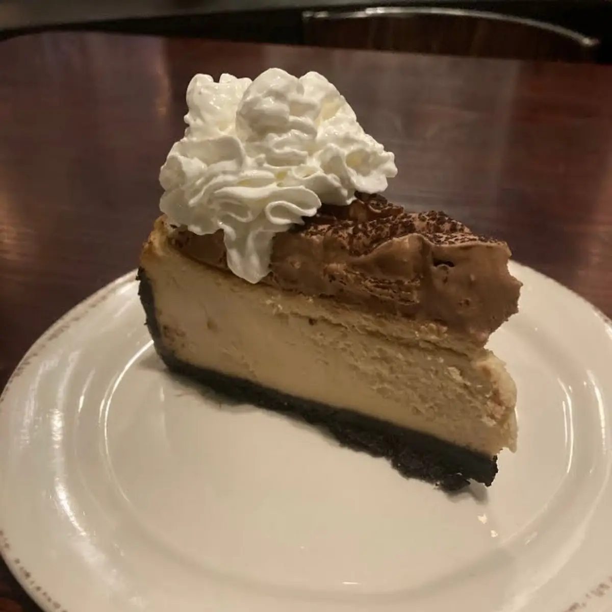 Irish Cream Cheesecake