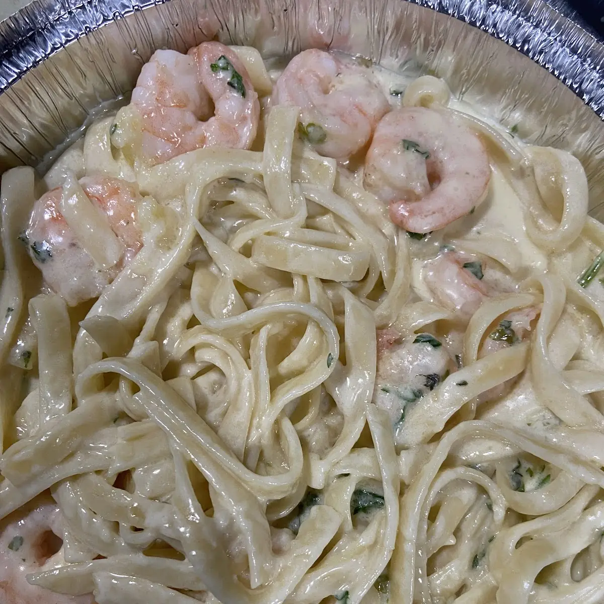 Shrimp Alfredo