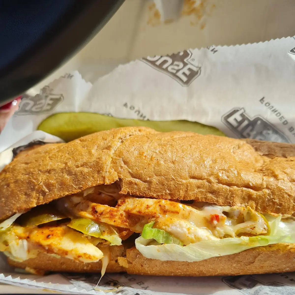Cajun Chicken Sub