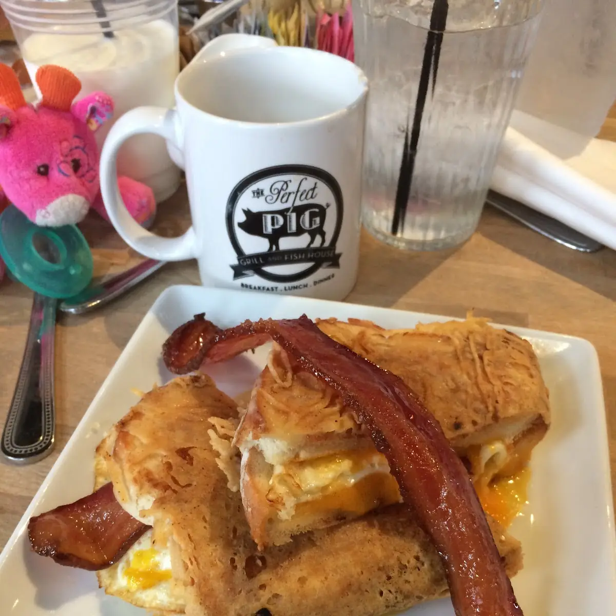 Grilled Cheese Breakfast Sandwich