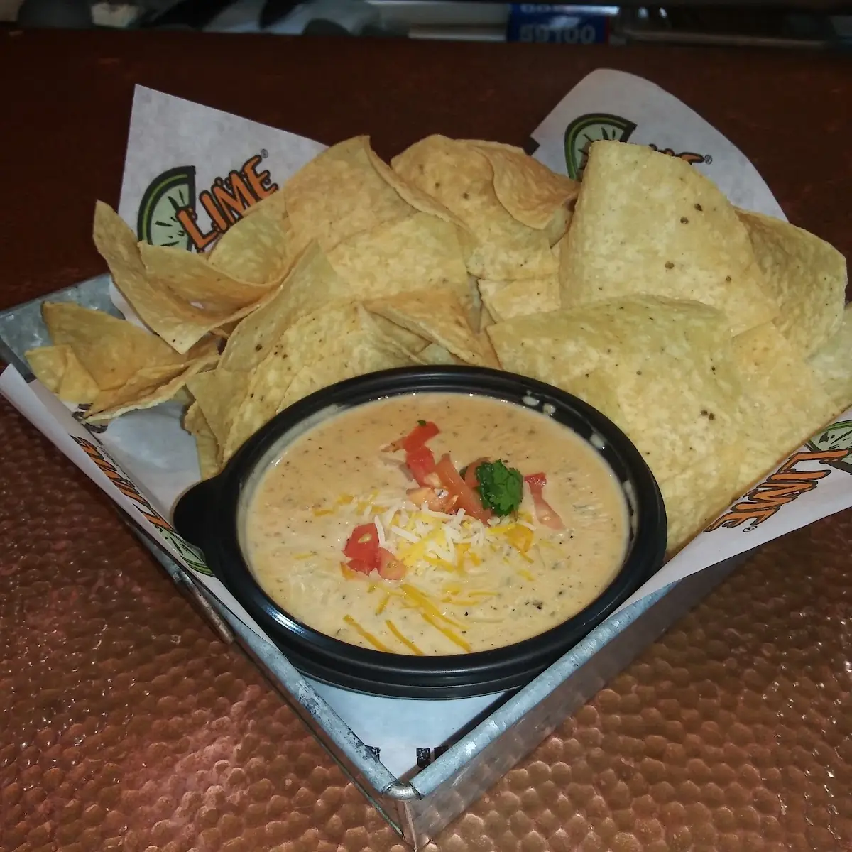 Chips & Queso Dip