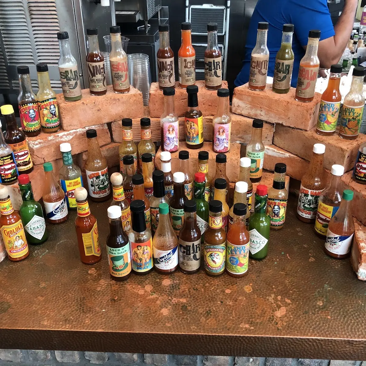 Selection of Hot Sauces