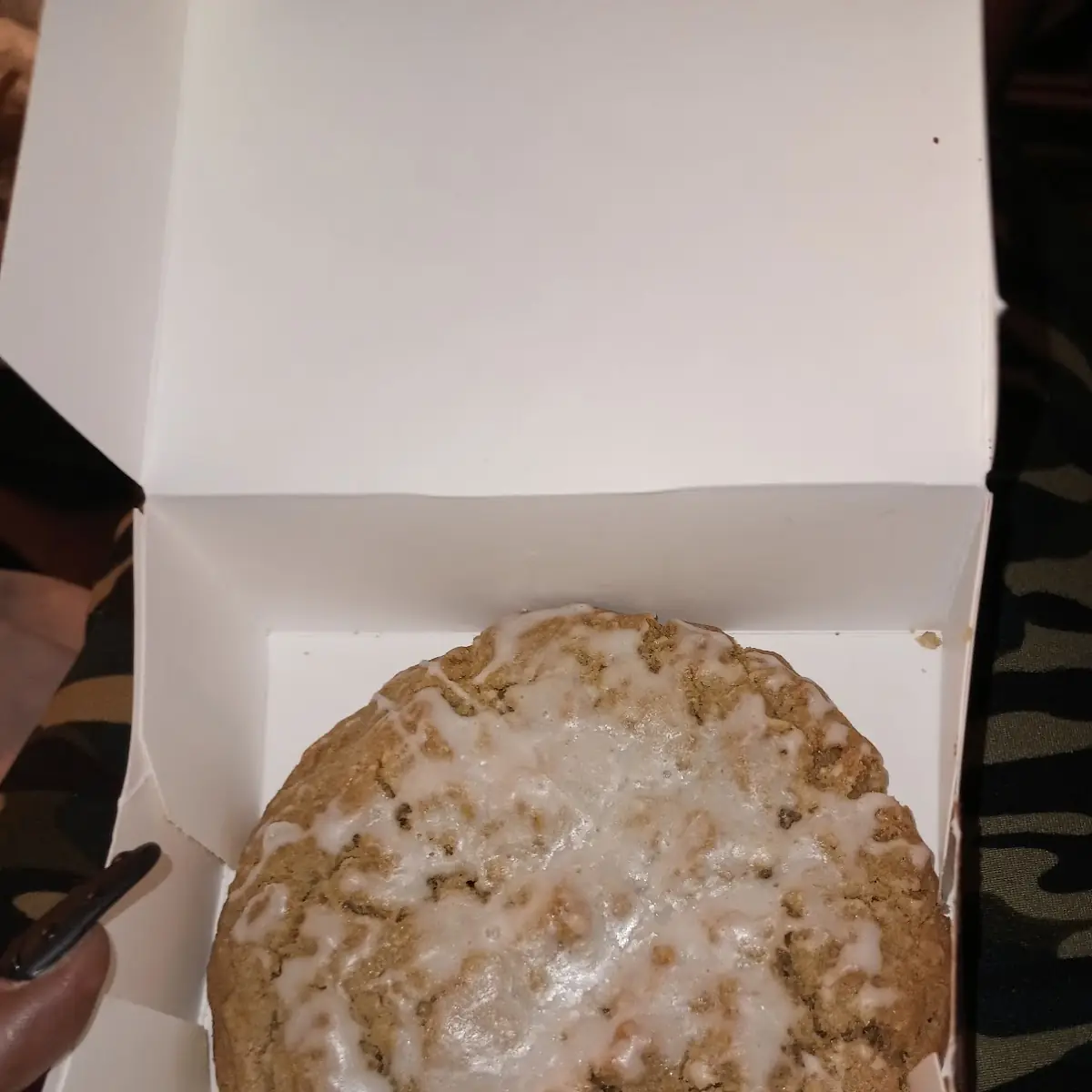 Iced Oatmeal Cookie