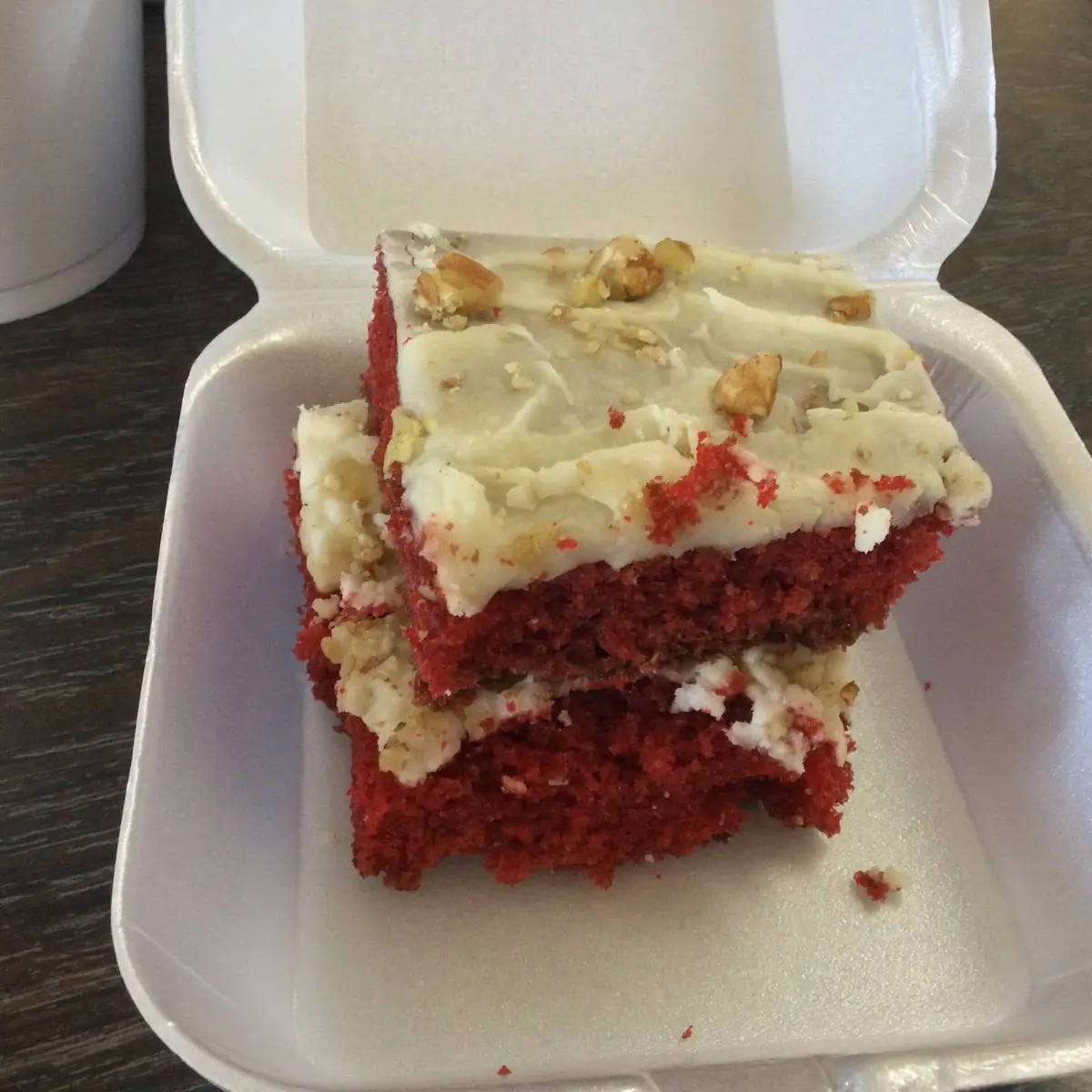 Red Velvet Square Cakes