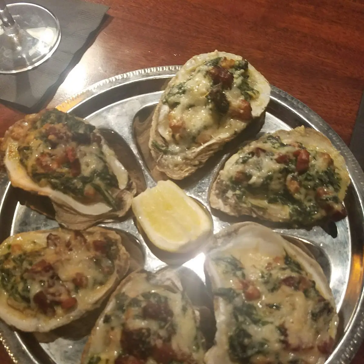 Oysters Rockefeller