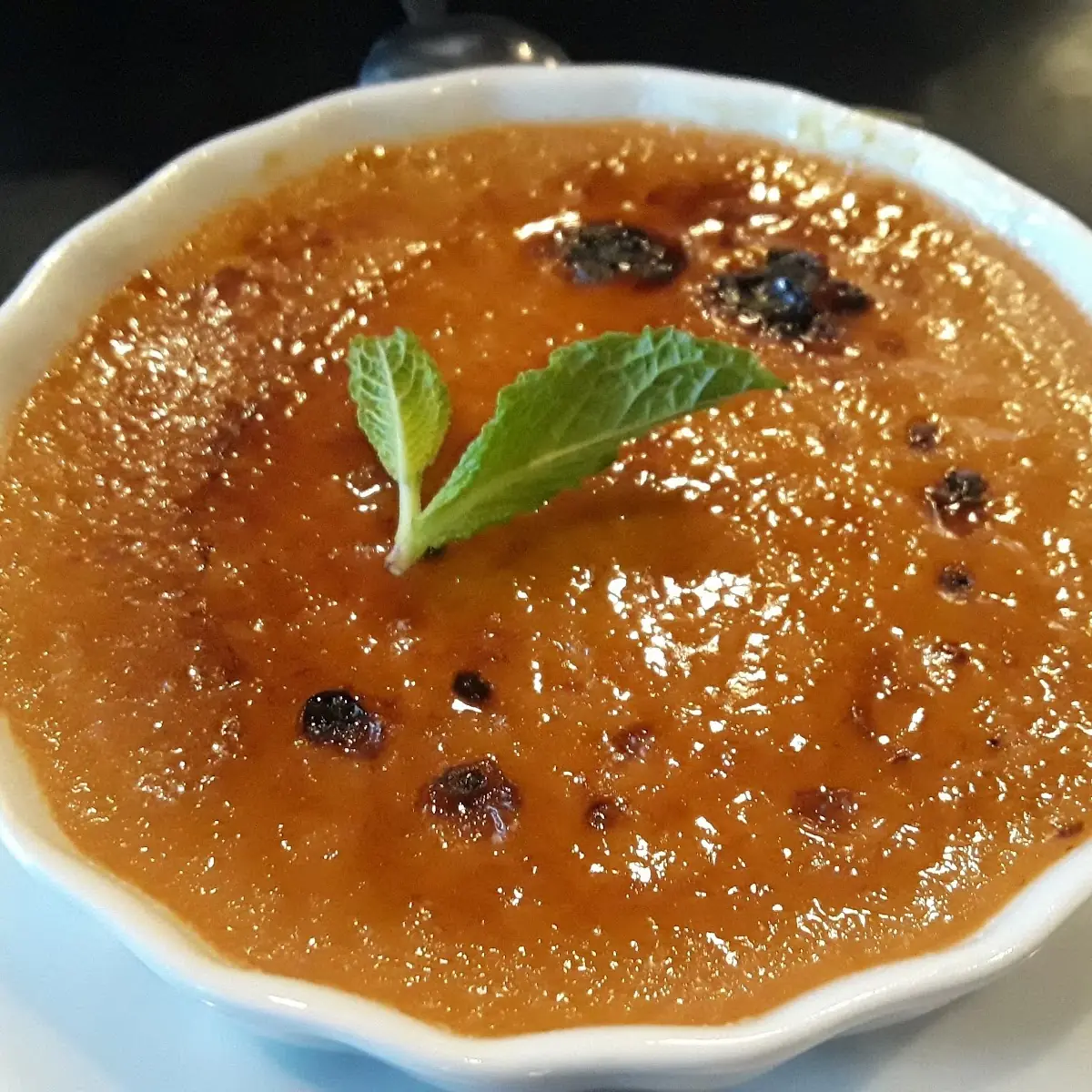 Thai Tea Creme Bruler