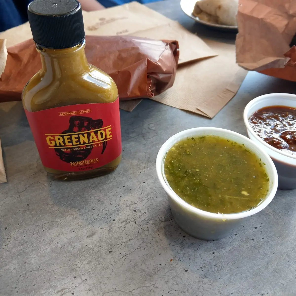 Salsa Verde & Hot Tomatillo Salsa