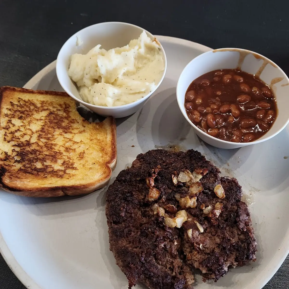 Hamburger Steak Dinner
