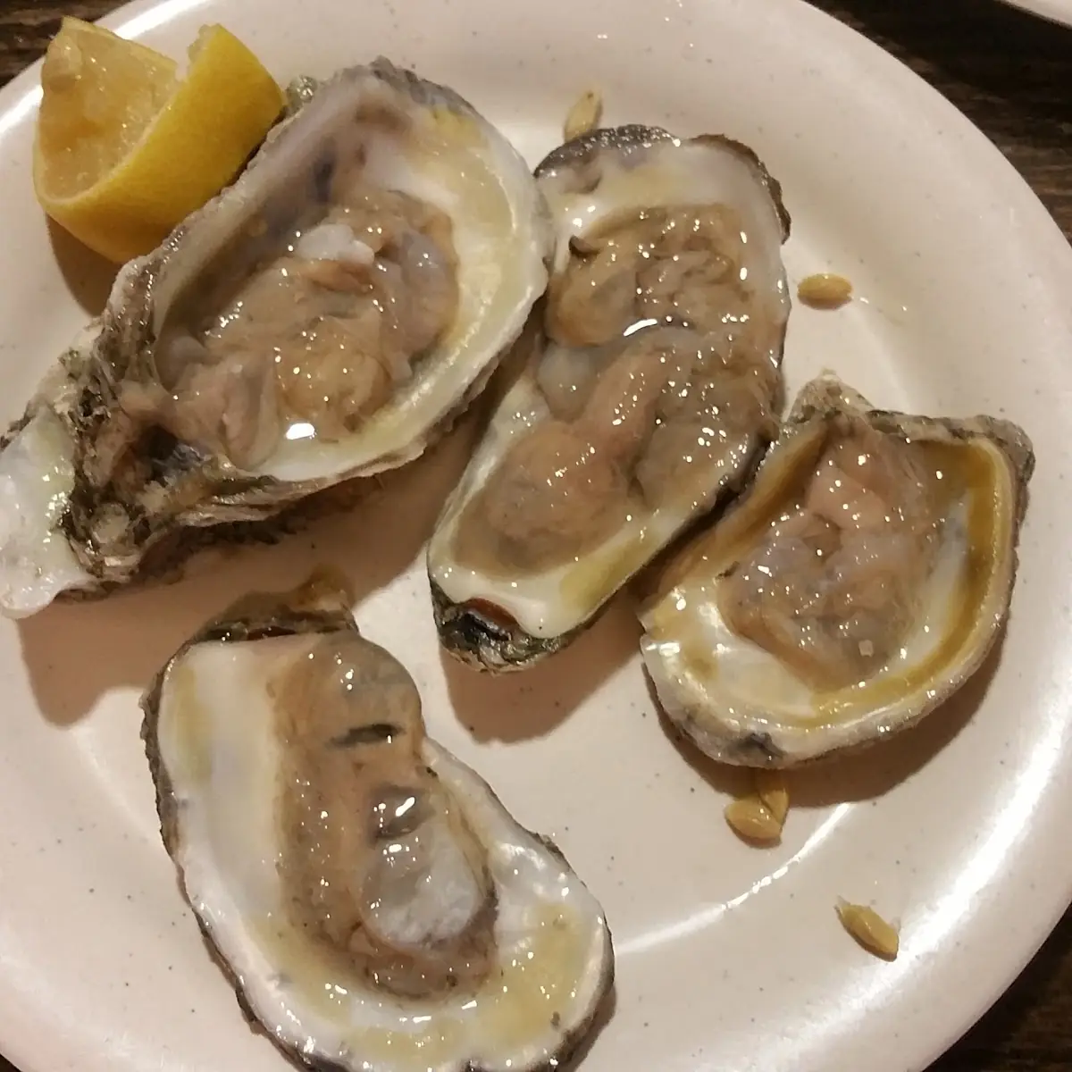 Fresh Oysters