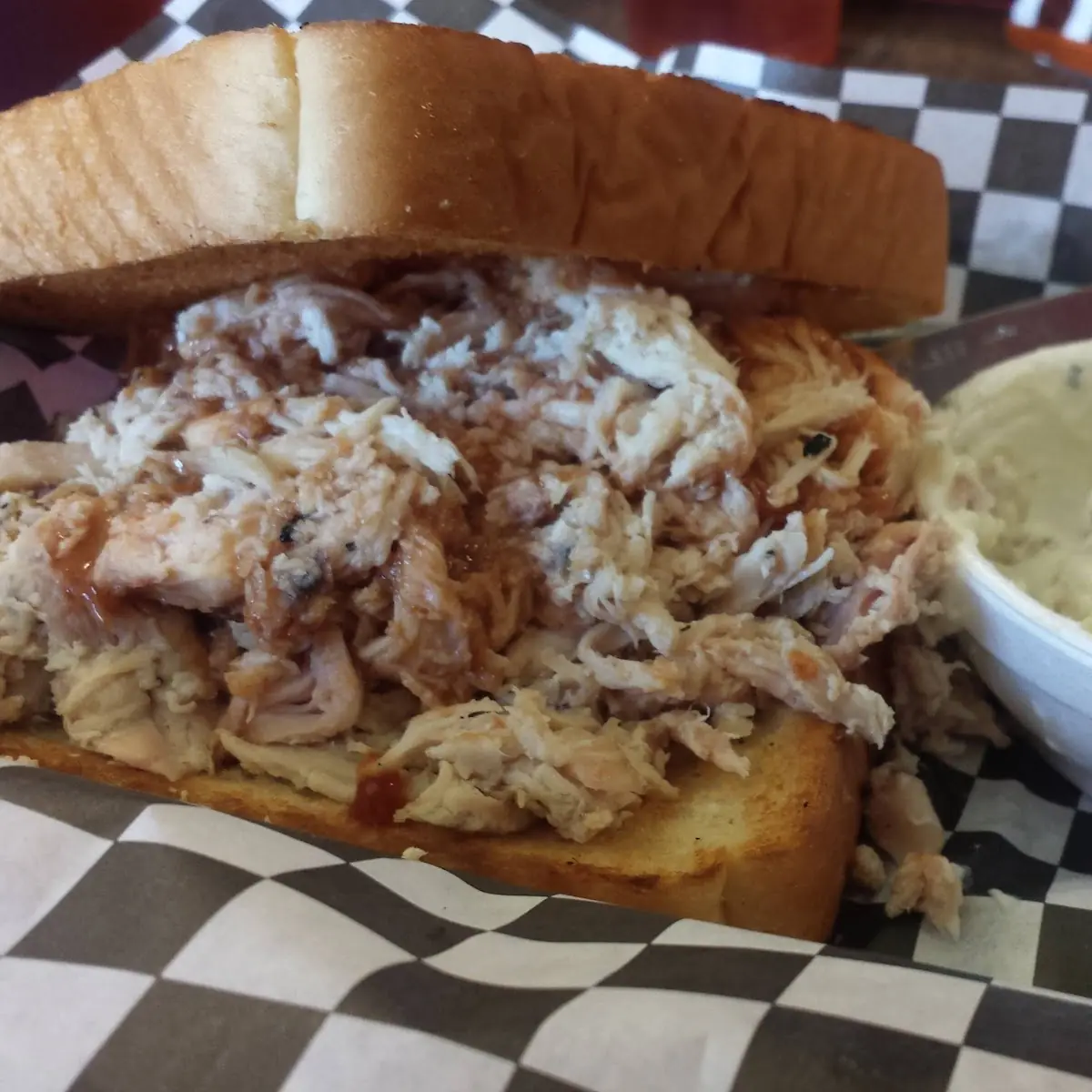 Pulled Chicken Sandwich