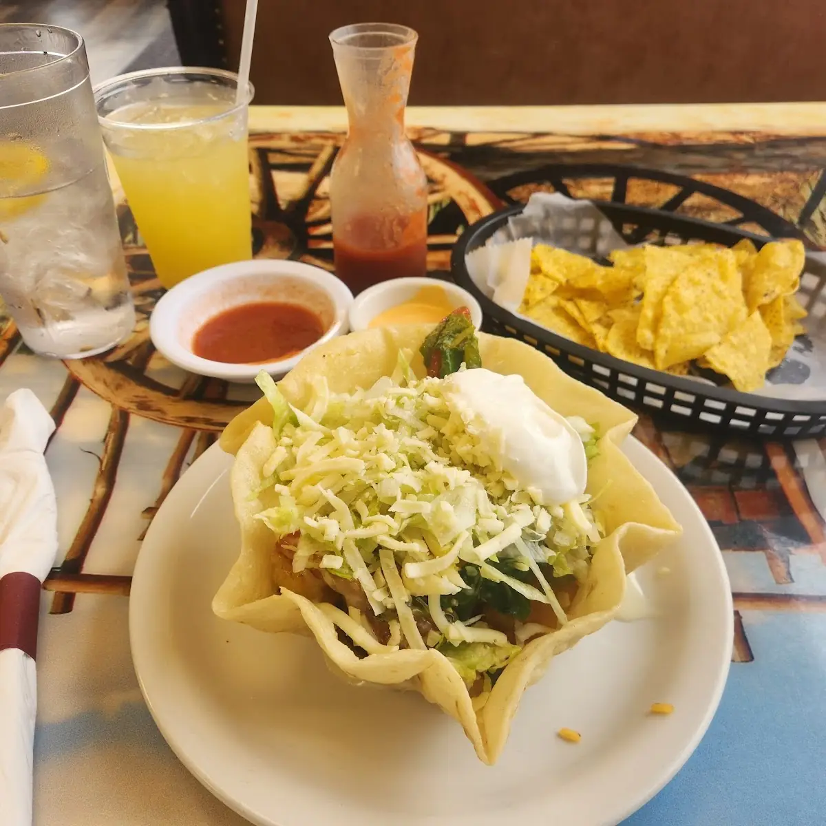 Vegetarian Taco Salad