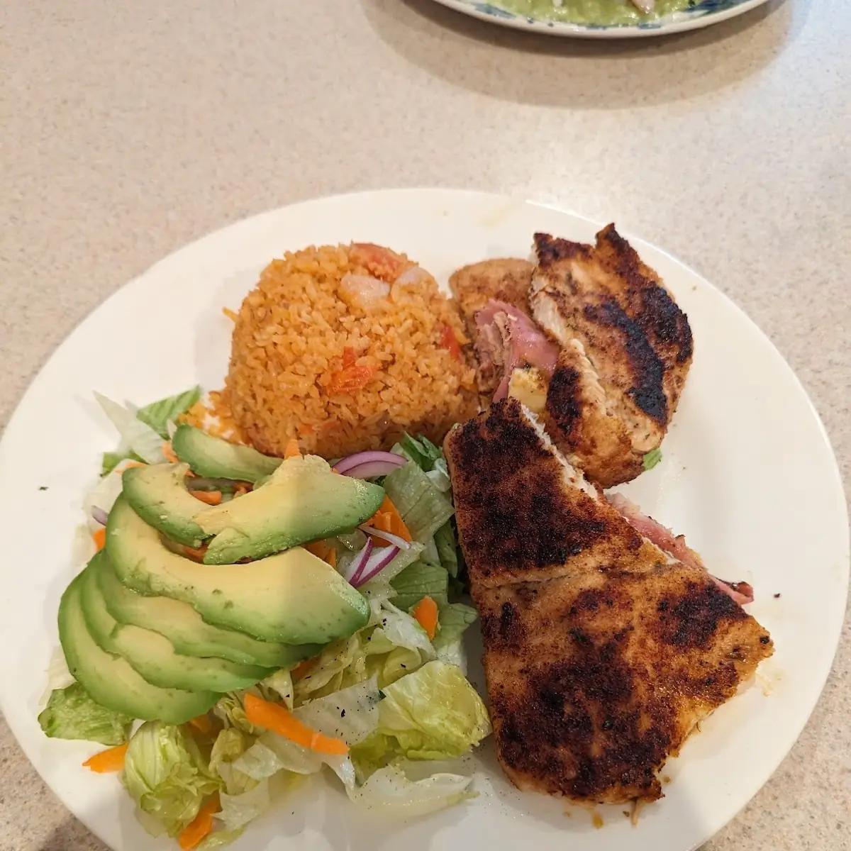 Kids Grilled Chicken Pollo Con Arroz