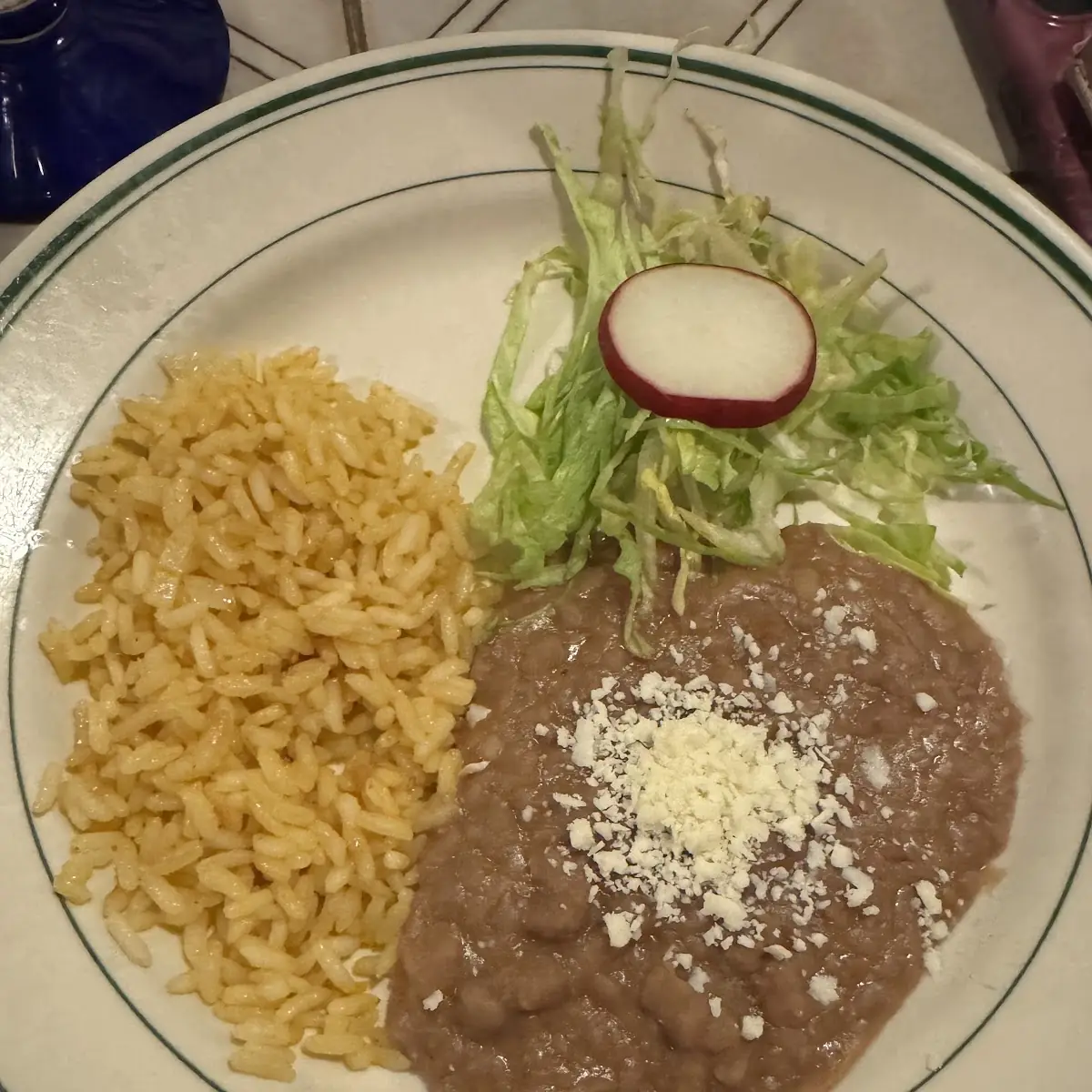 Refried Beans and Rice