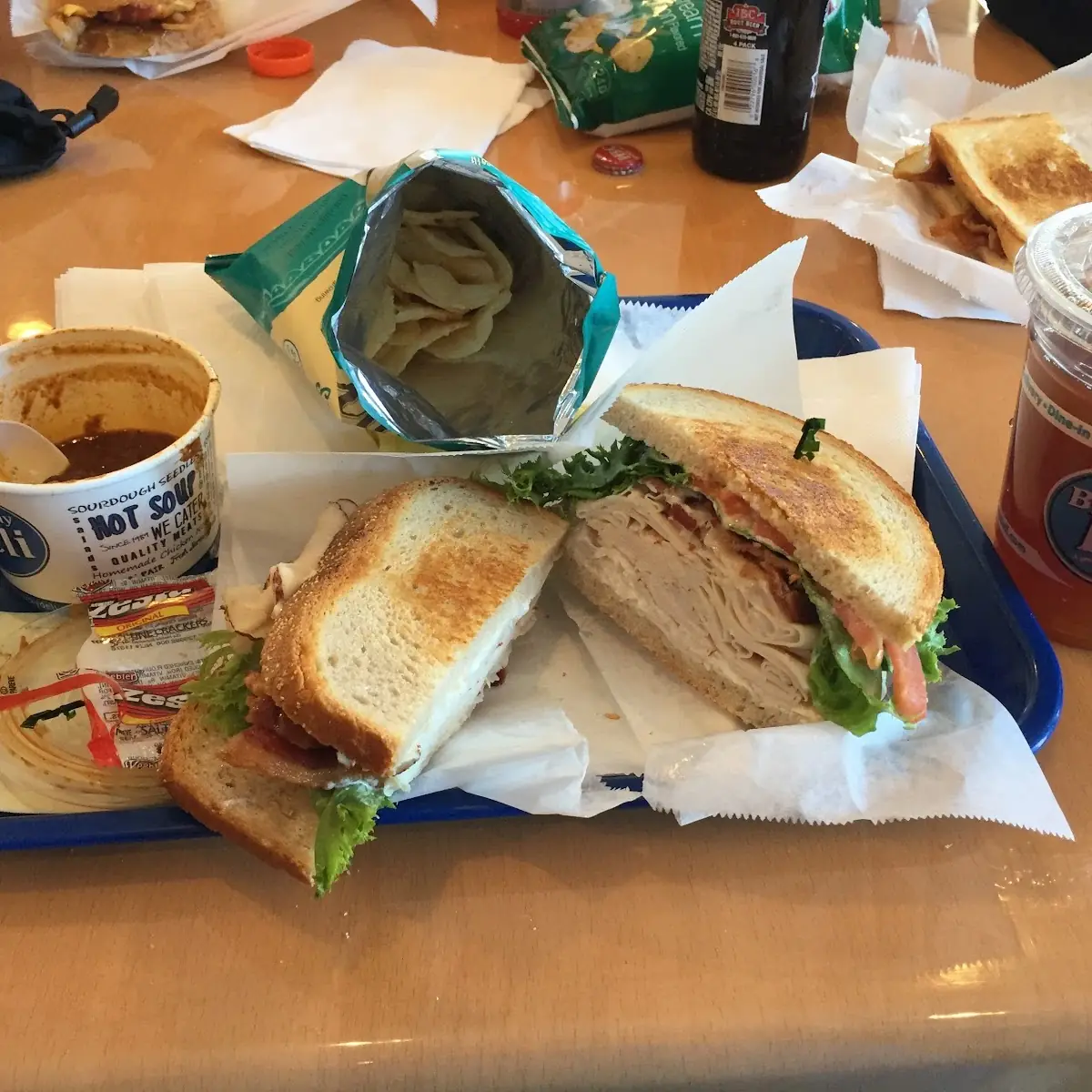 Grilled Turkey Club Sandwich