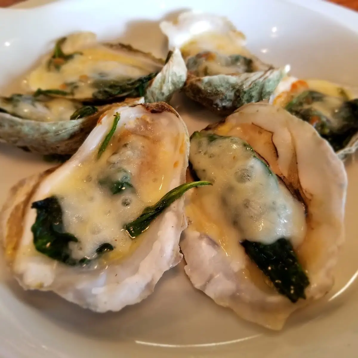 Oysters Rockefeller
