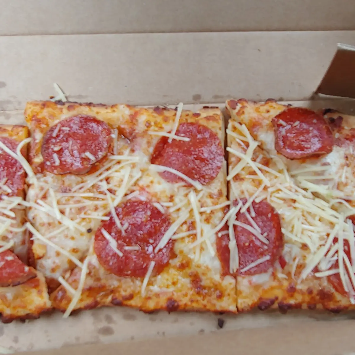 Pepperoni and Two Cheese Flatbread