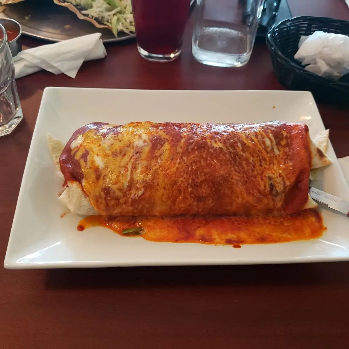 Burrito De Asada Mojado