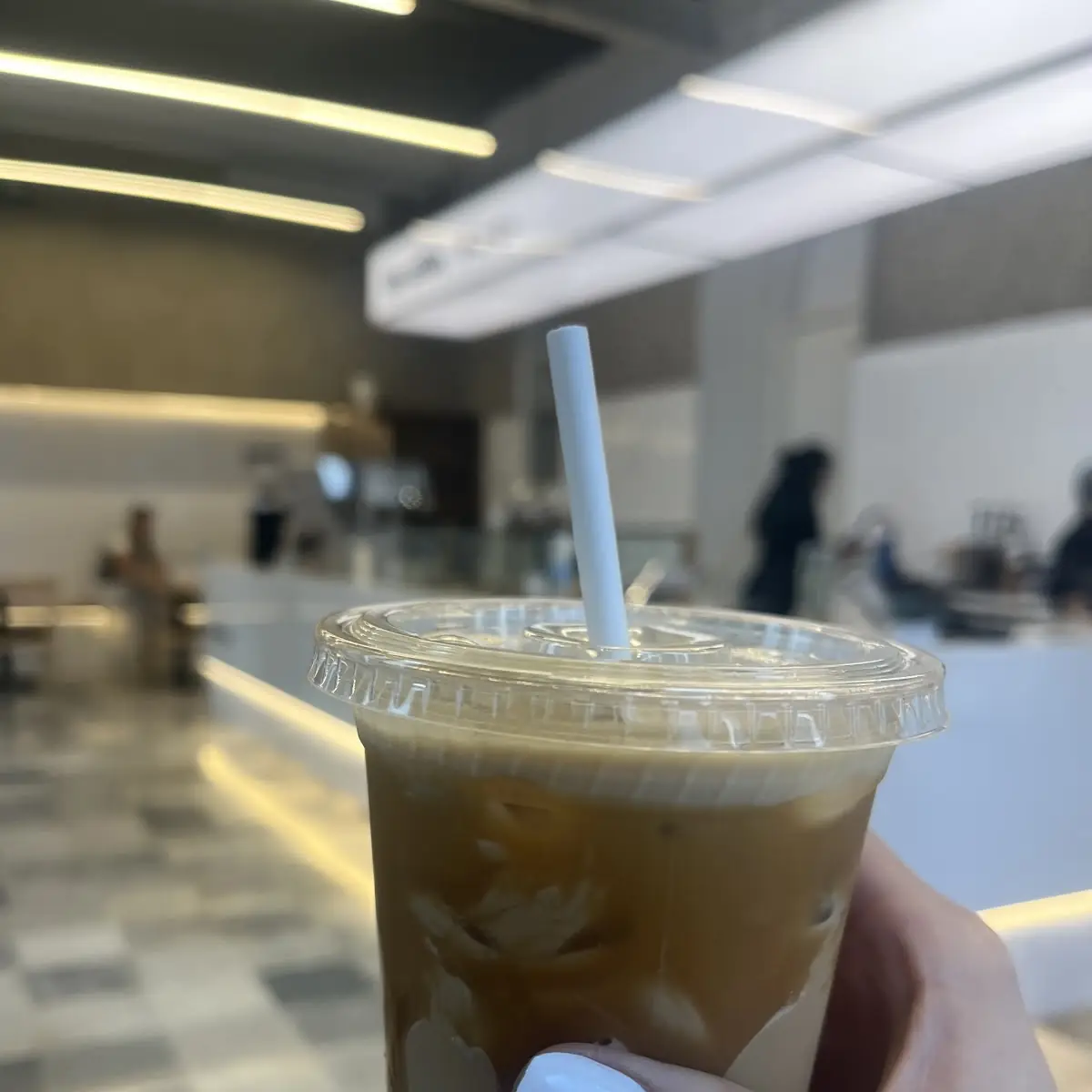 Iced Salted Caramel Latte