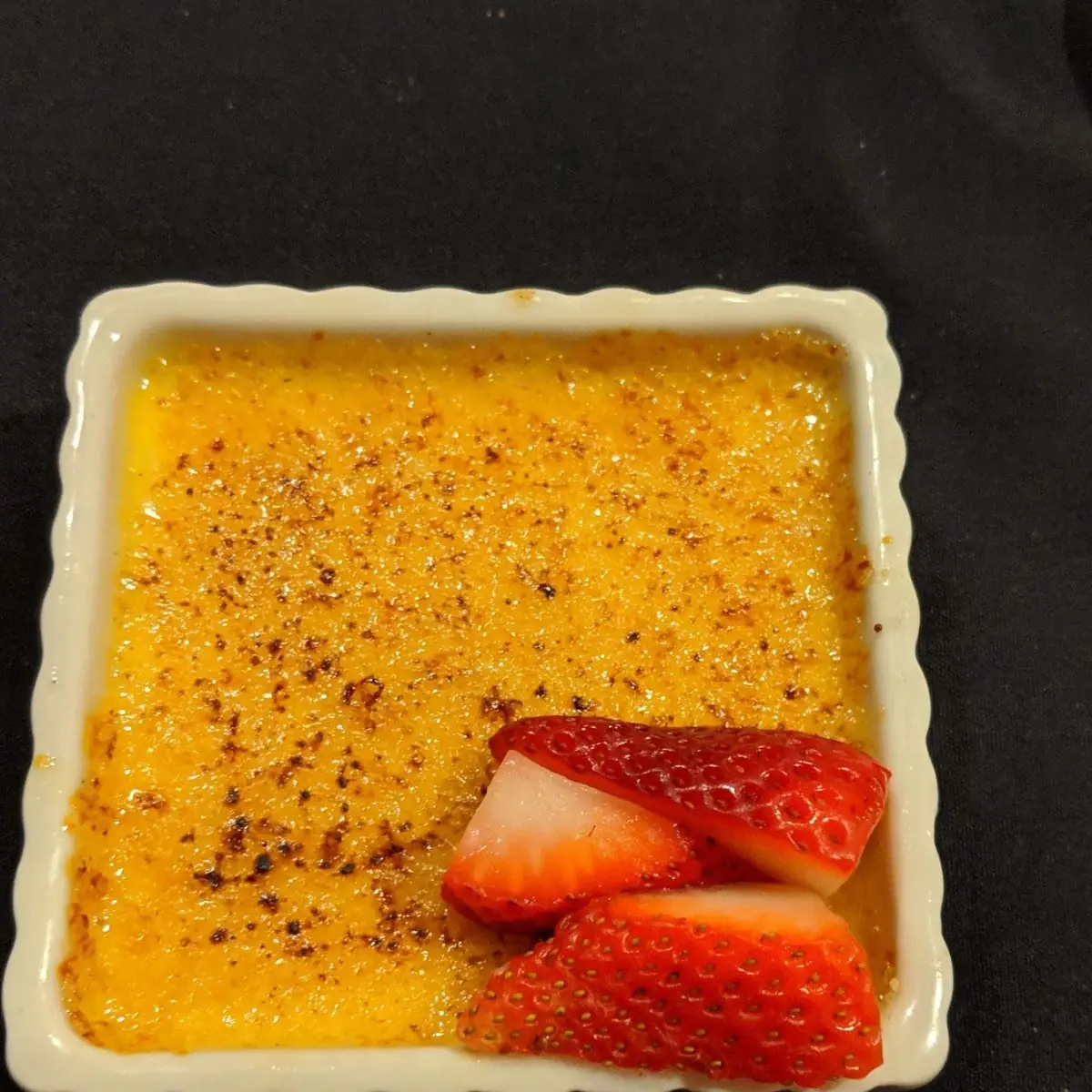 Vanilla Bean Crème Brulee