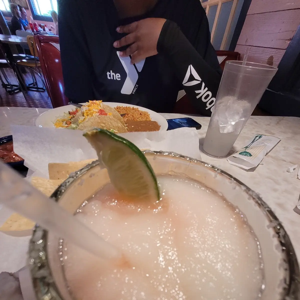 Frozen Strawberry Swirl Rita