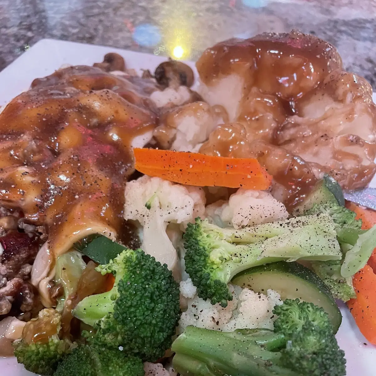 Hamburger Steak with Mushrooms