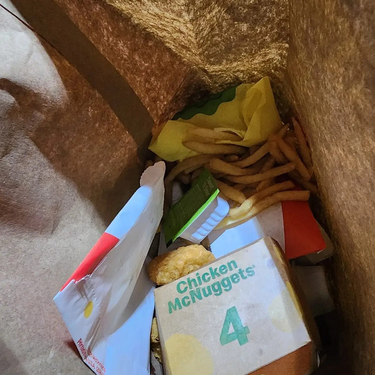 Chicken Nuggets with Fries