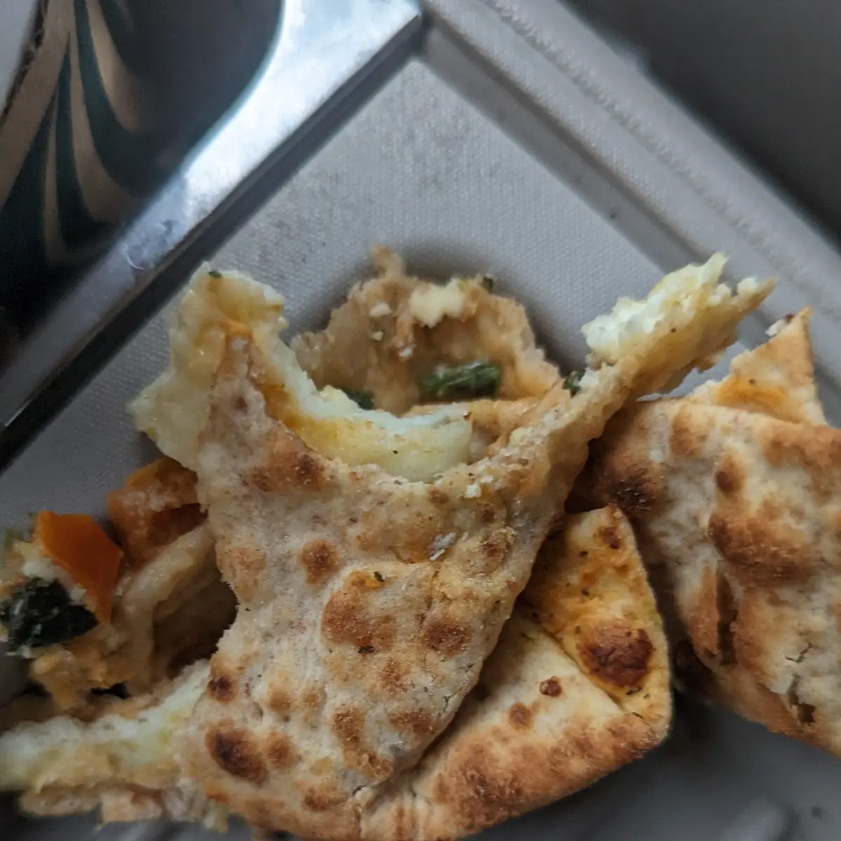 Spinach Feta & Egg White Wrap