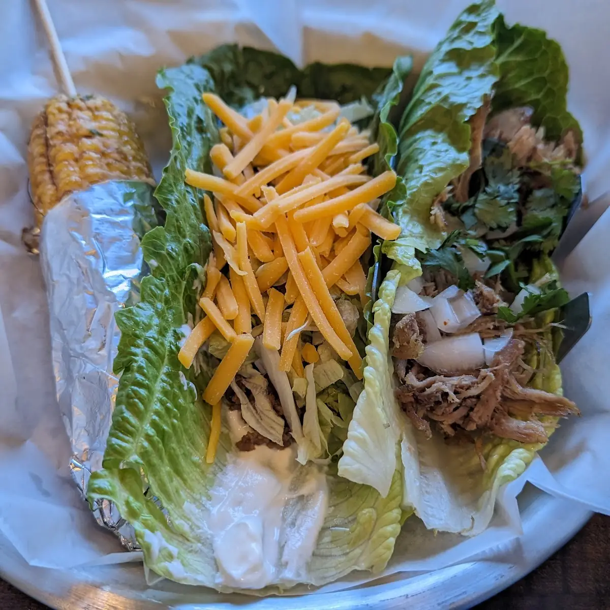 Tacos and Street Corn