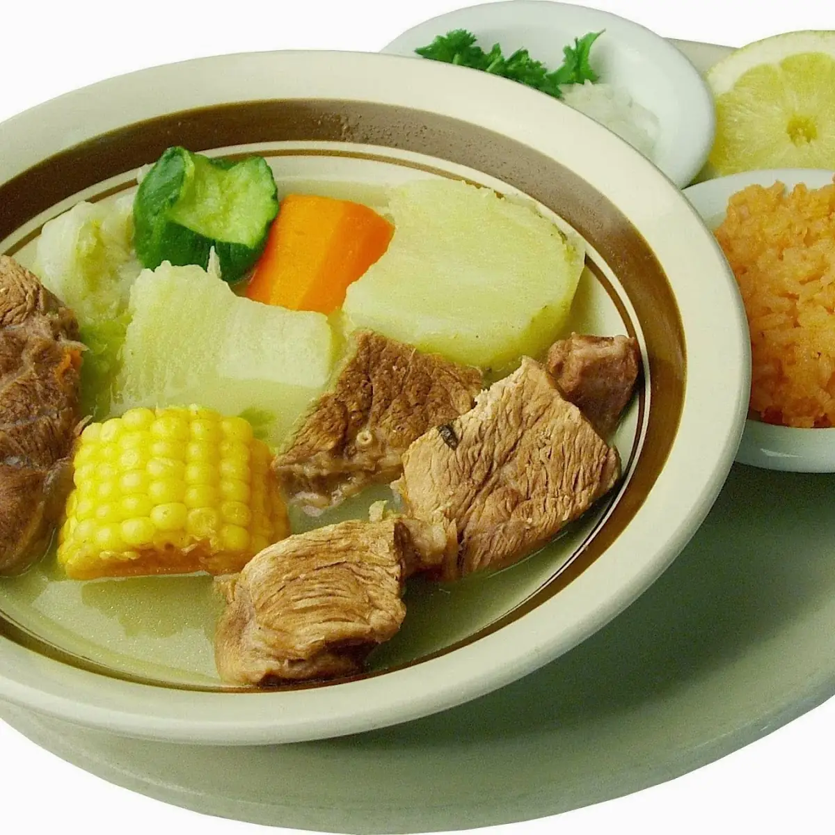 Cocido De Res Beef and Vegetable Soup Vejar's Specialty