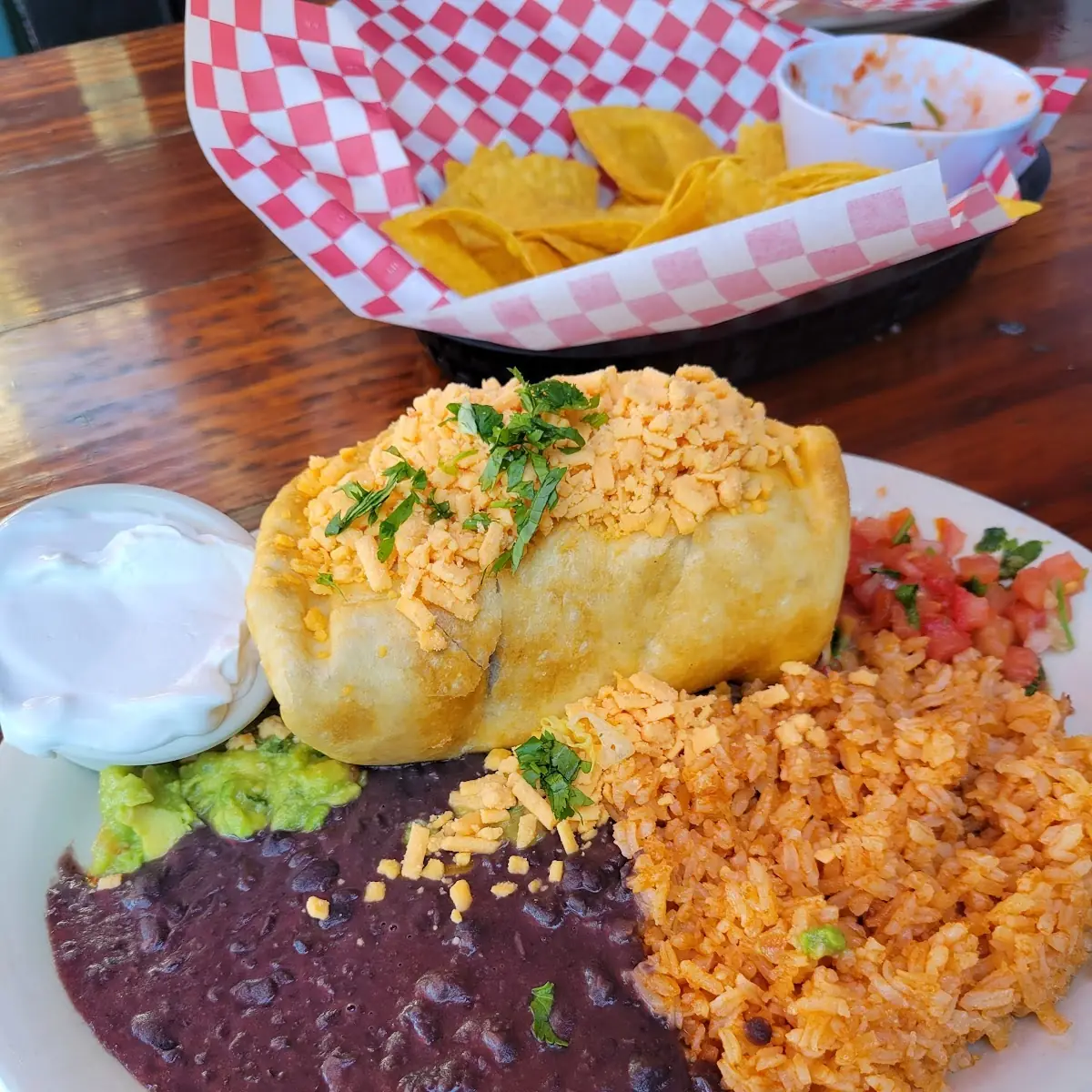 Chimichanga Wet Burrito