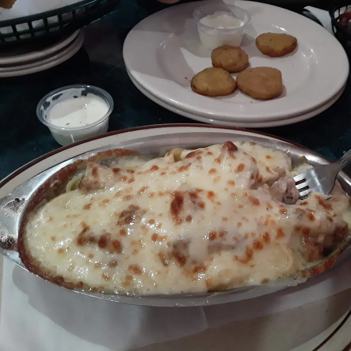Oven Baked Chicken Alfredo