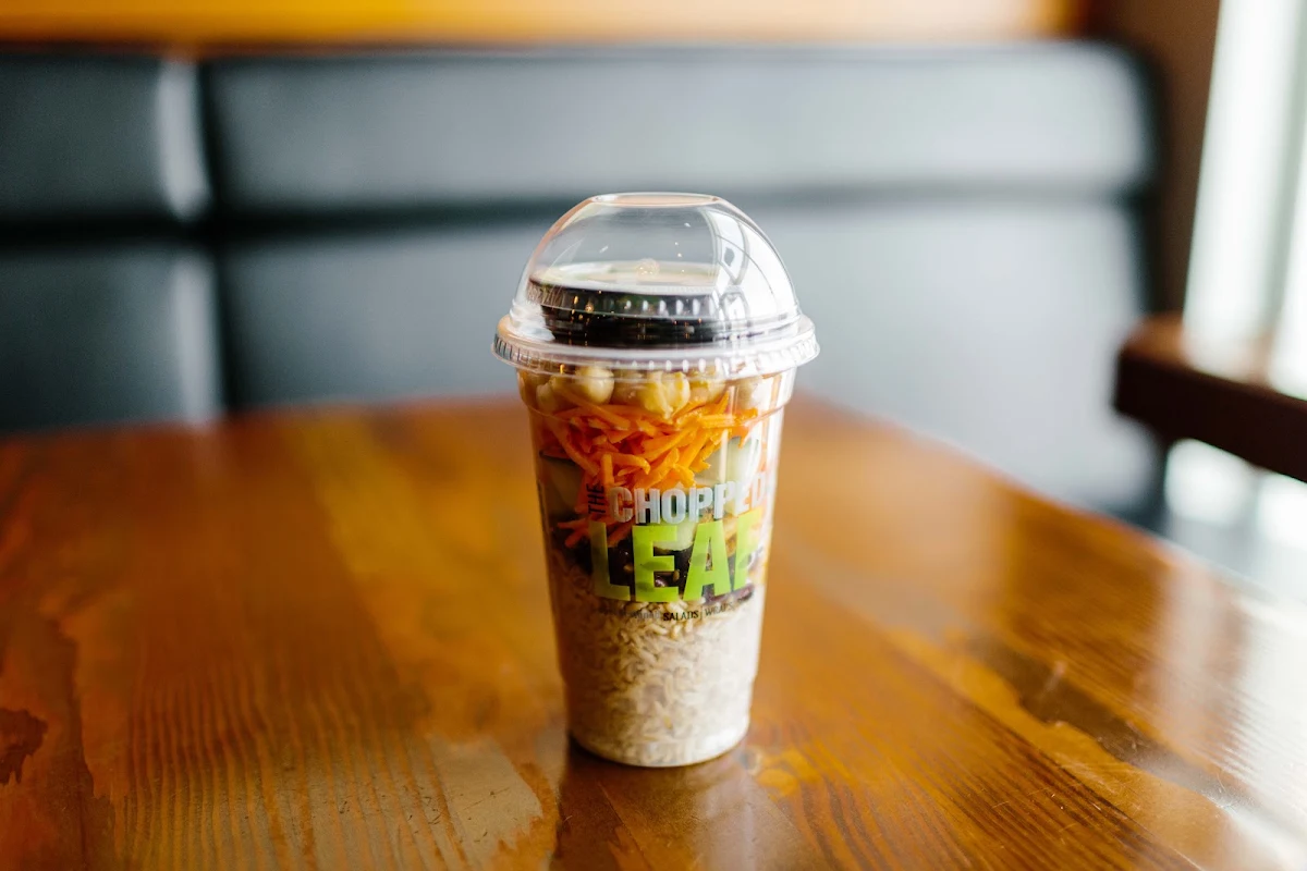 Stuff Cups, Chopped Leaf