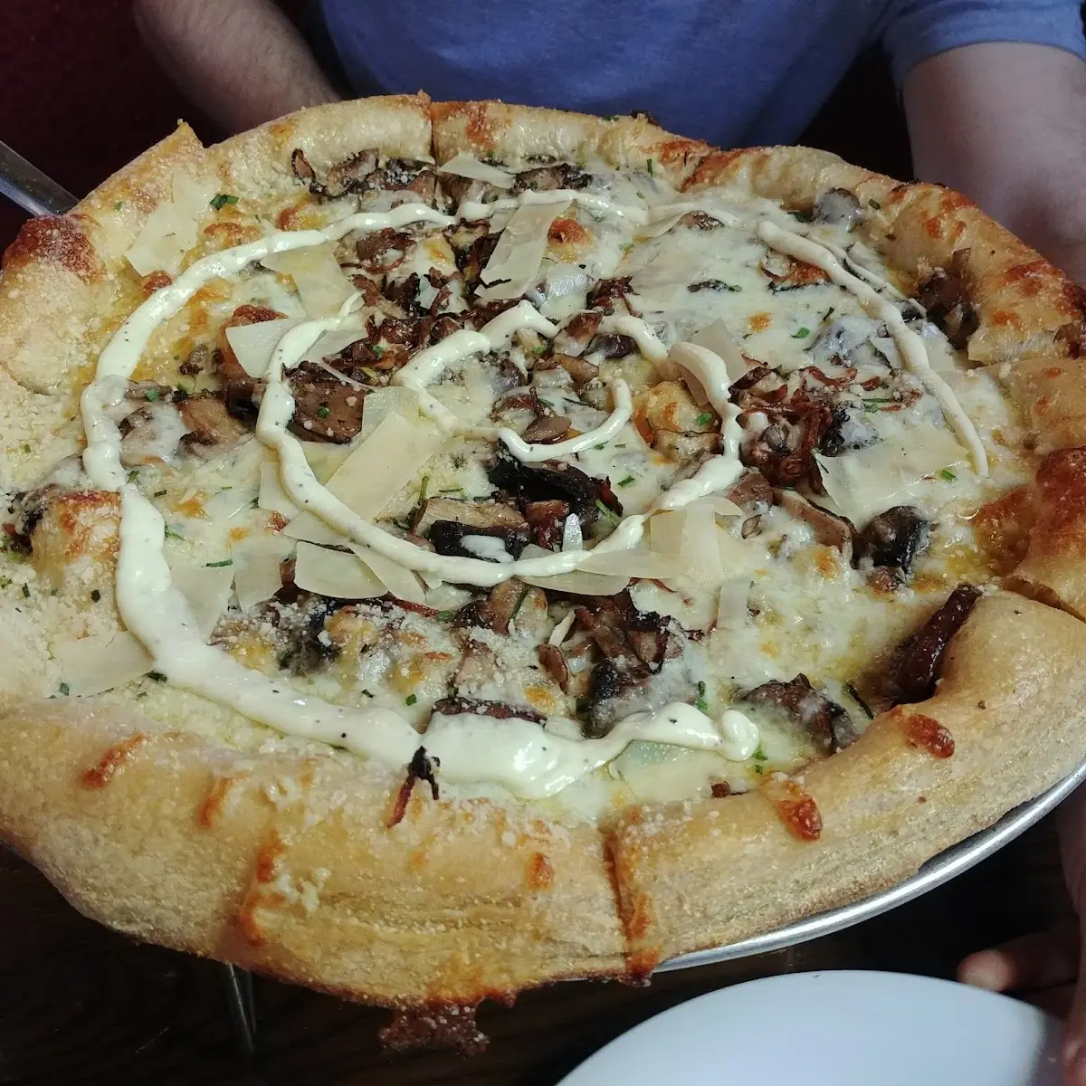 Mushroom Pizza