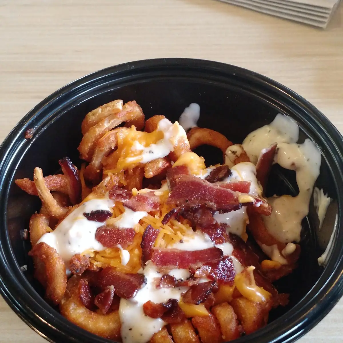 Bacon Ranch Curly Fries