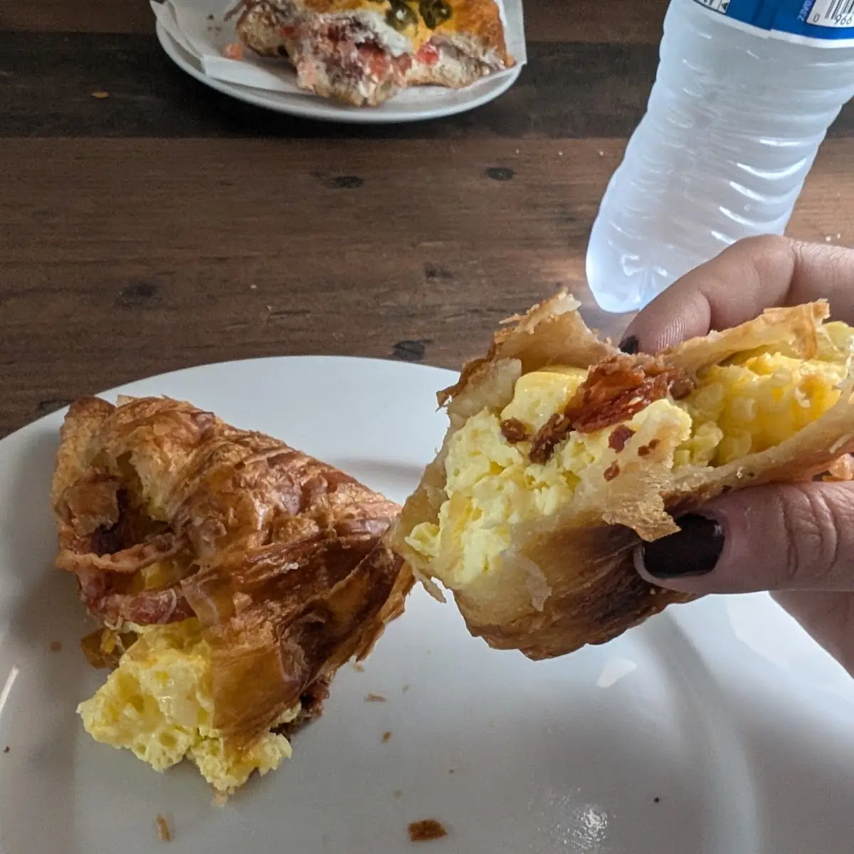 Bacon Egg and Cheese Croissant