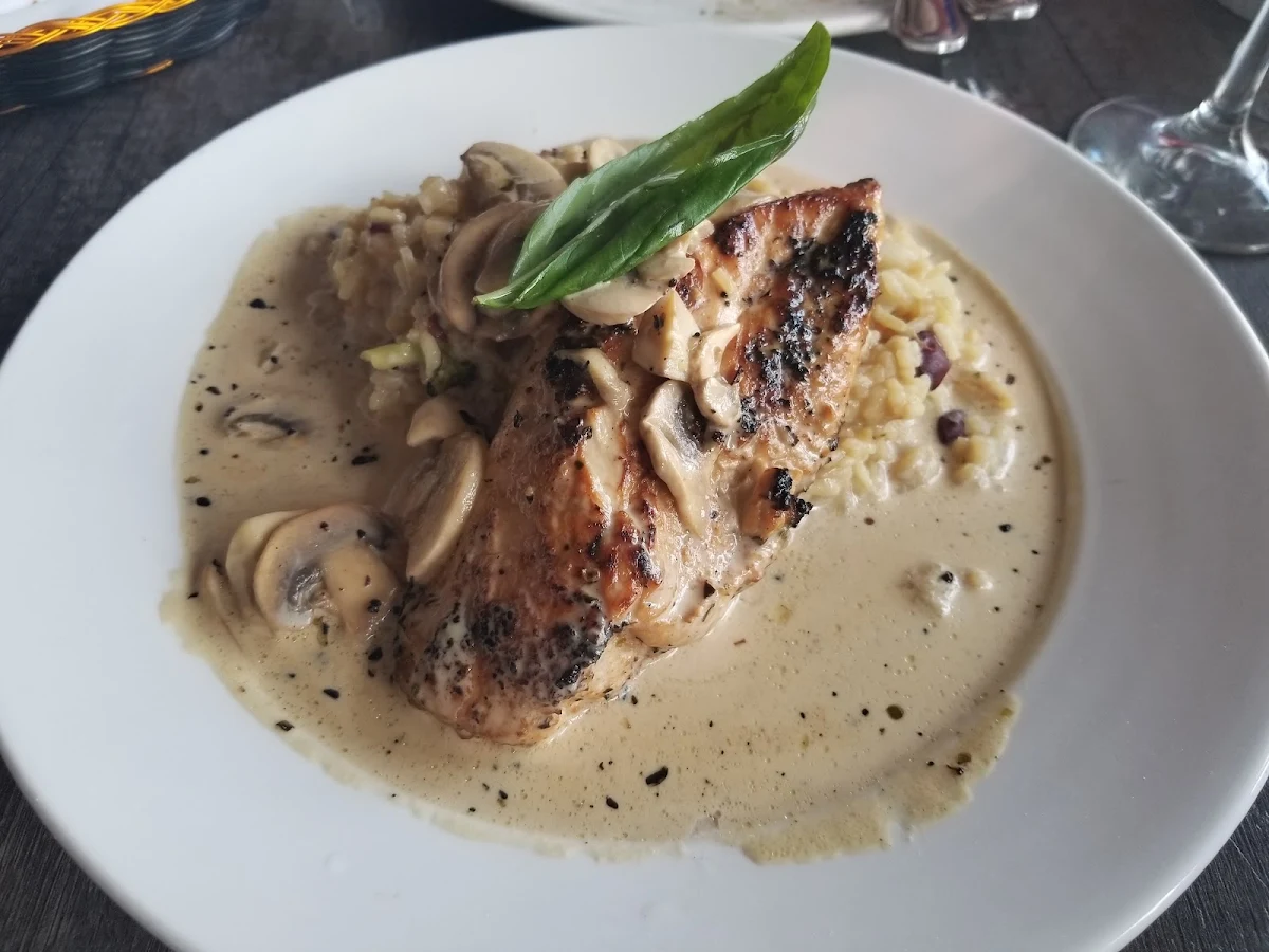 Chicken with Creamy Mushroom Sauce