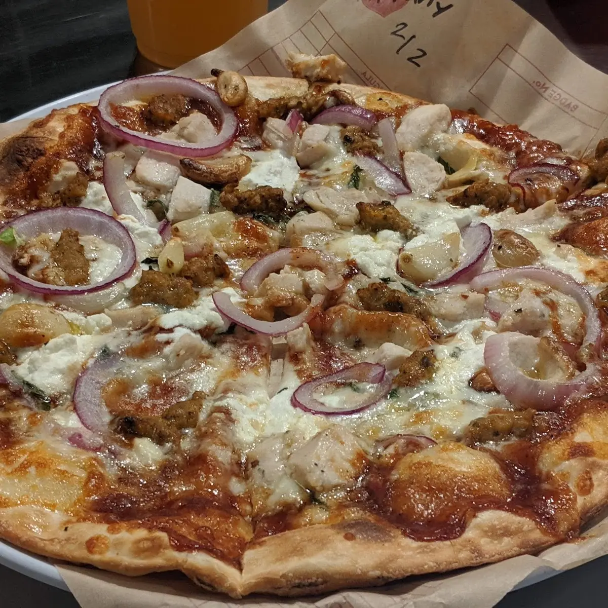 BBQ Chicken Pizza