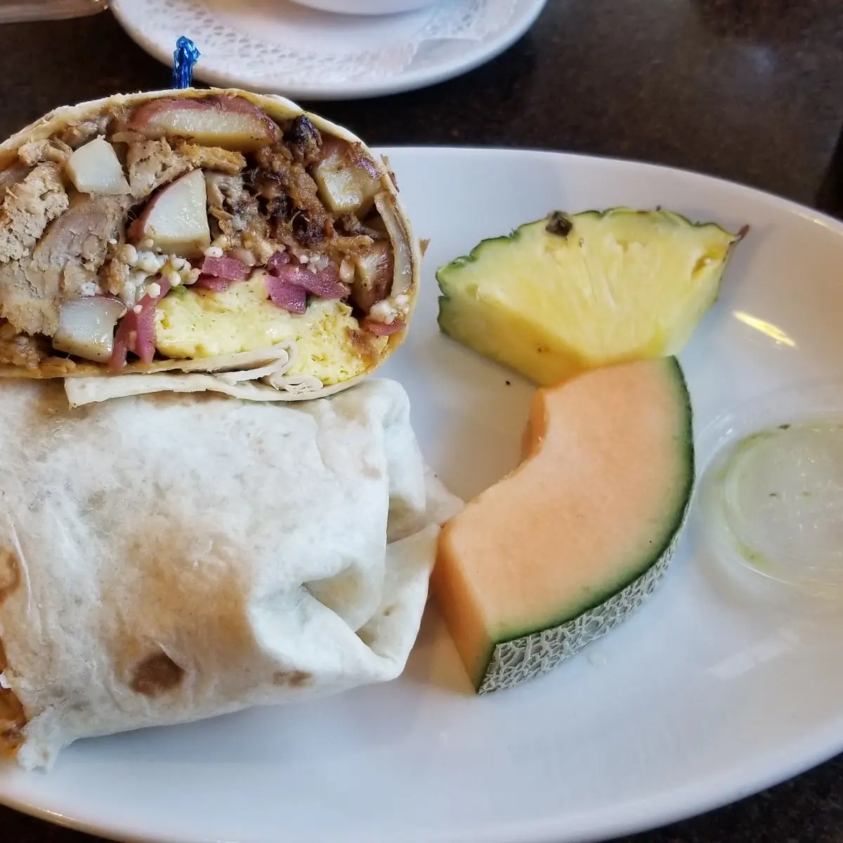 Roast Pork Shoulder Burrito
