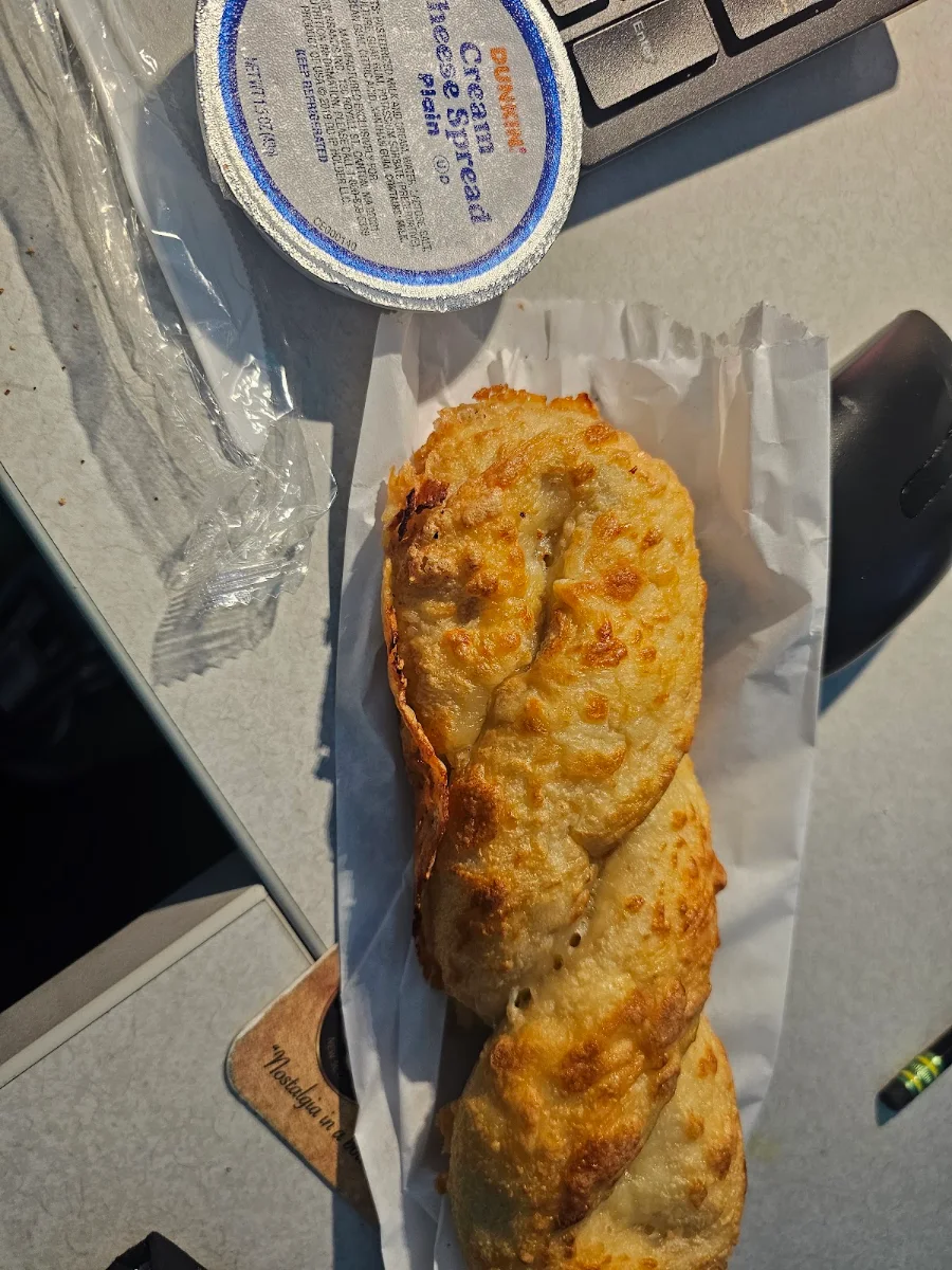 Twisted Cheese Bagel