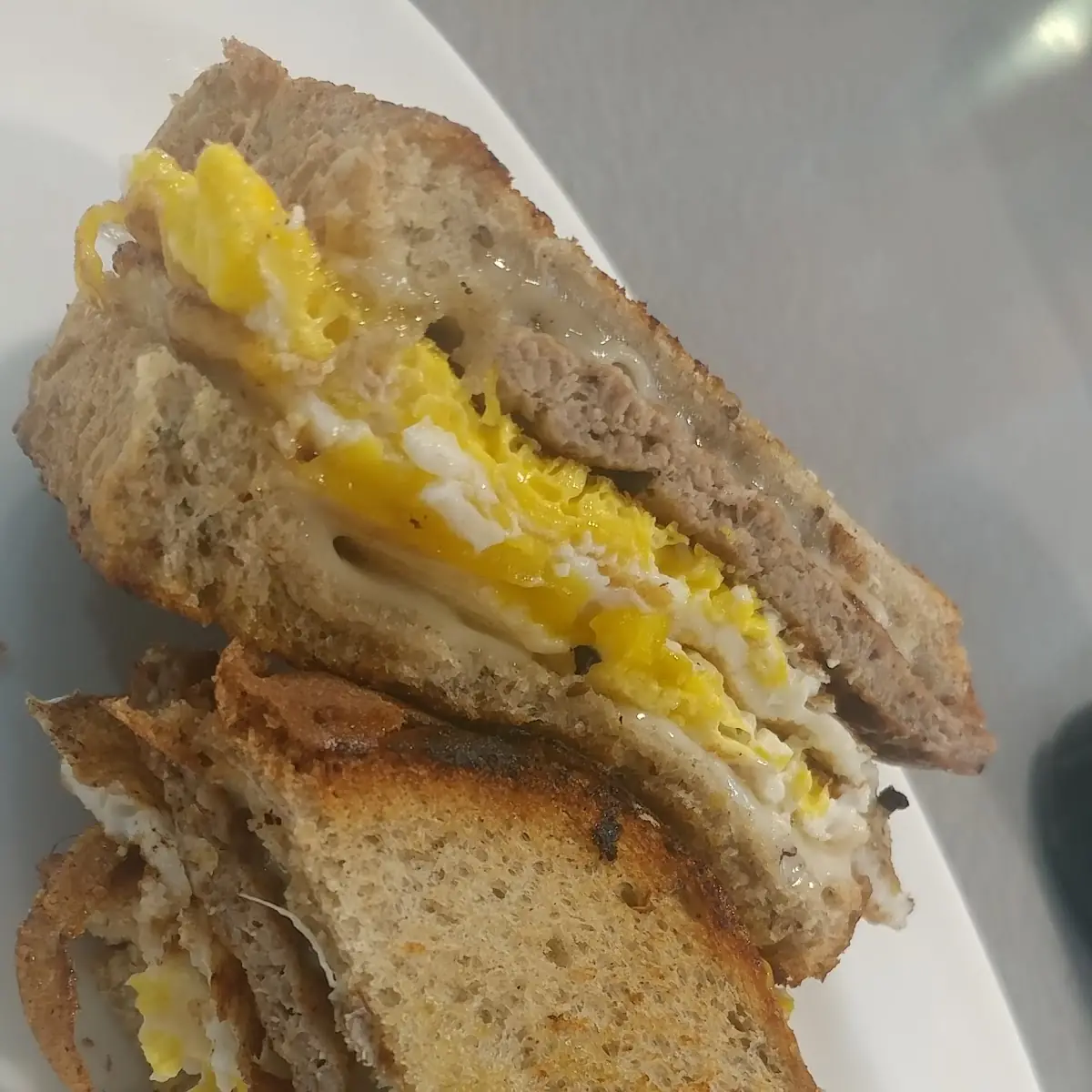 Grilled Cheese Scramble