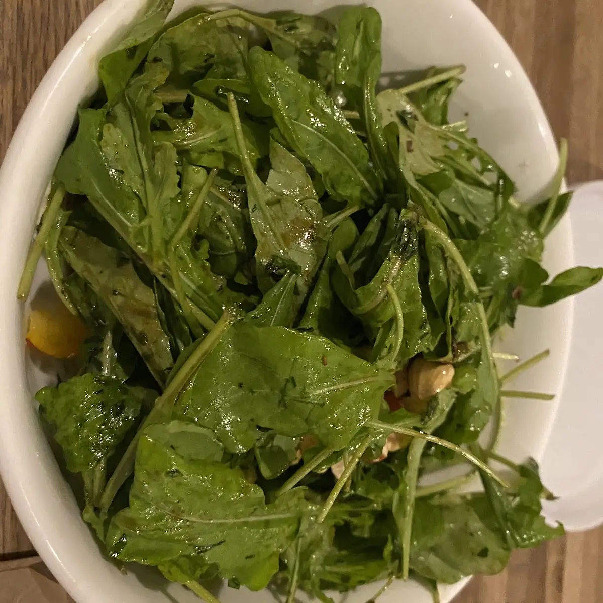 Arugula Salad with Seasonal Fruit
