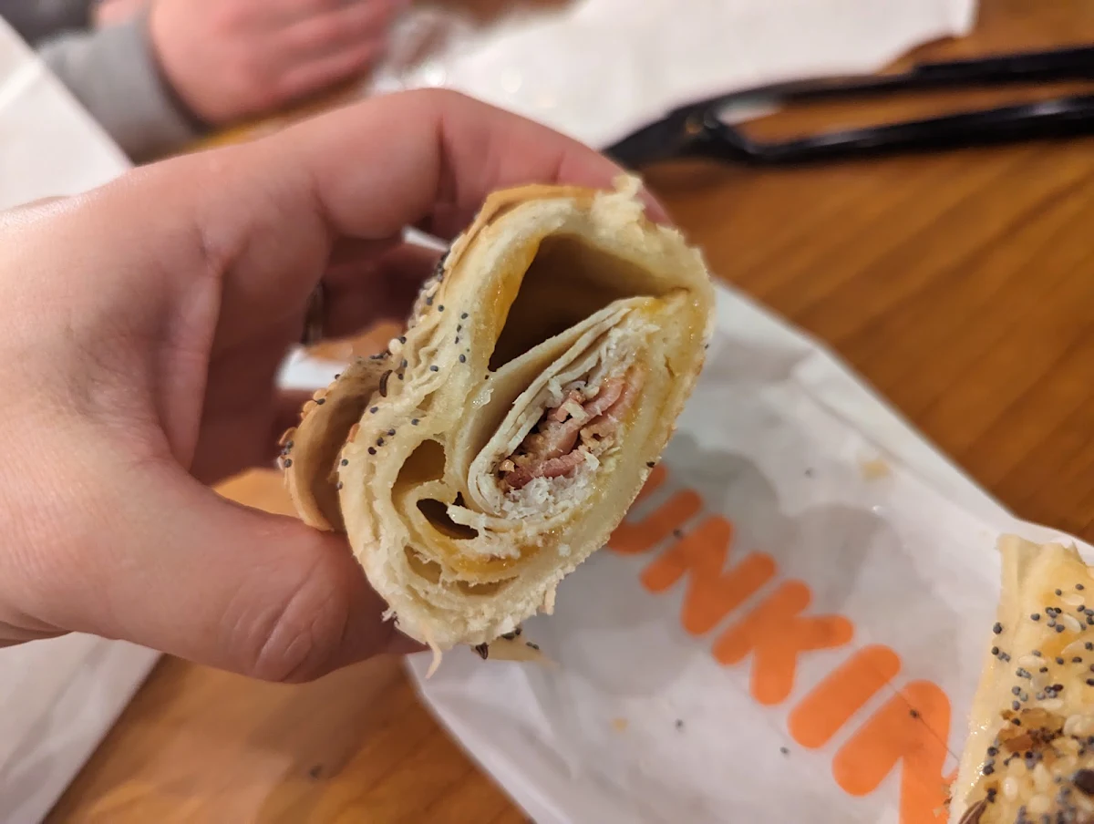 Bacon and Chicken Croissant