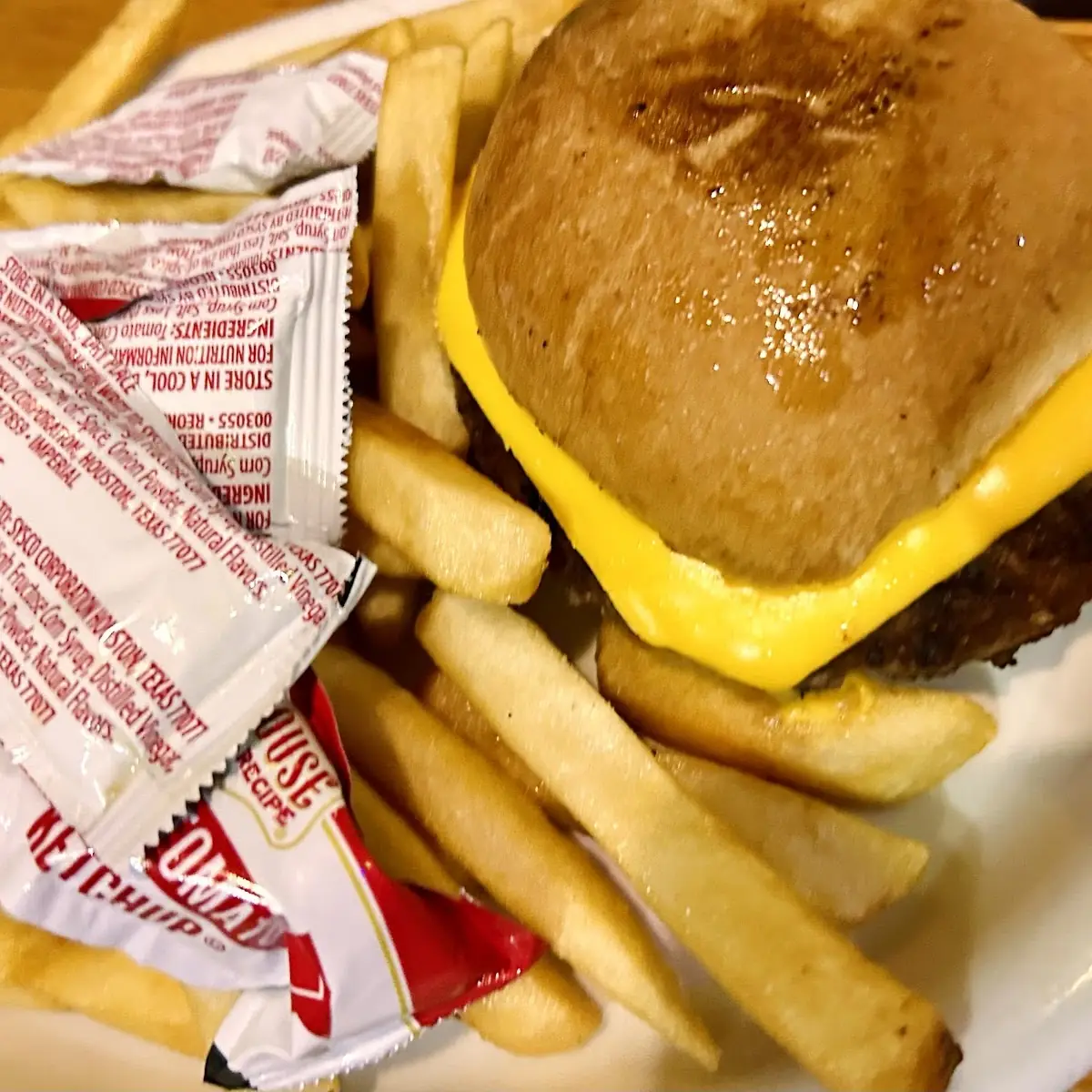 10. Cheeseburger & French Fries